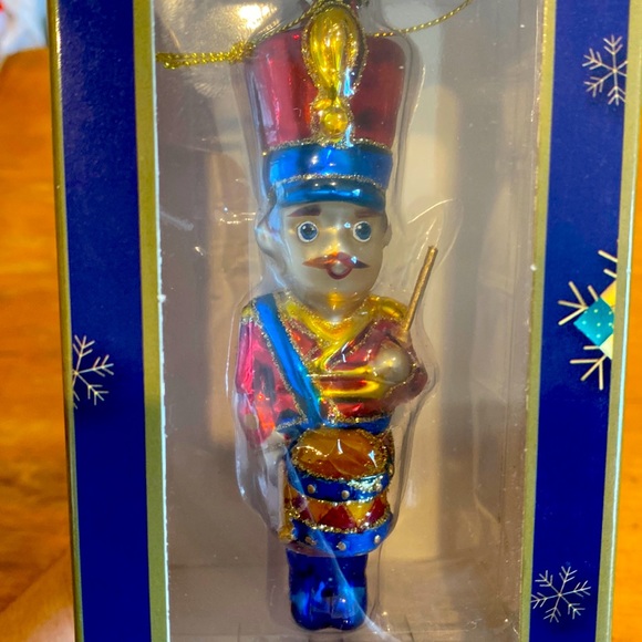 The Play Agency Hand Painted Nutcracker Soldier Ornament New in Package NIP - Picture 7 of 7